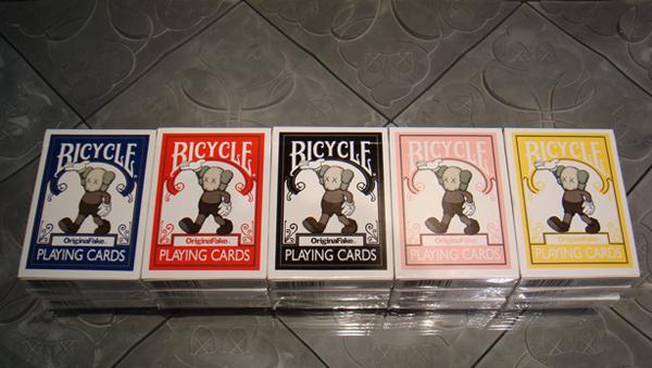 ORIGINAL FAKE – 4TH ANNIVERSARY PLAYING CARDS BY BICYCLE