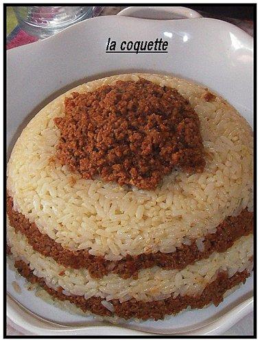 Riz a la viande hachée et au massalé. Photo 127
