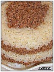 Riz a la viande hachée et au massalé. Photo 129