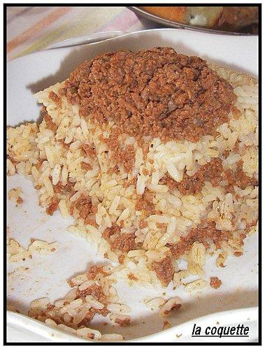 Riz a la viande hachée et au massalé. Photo 133-copie-1