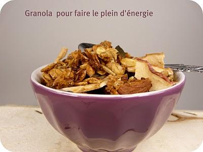Granola pour faire le plein d'énergie Granola pour faire le plein d'énergie