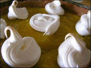 Tarte chocolatée au citron vert tarte