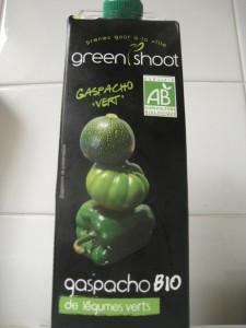 Gaspacho légumes verts bio Green Shoot