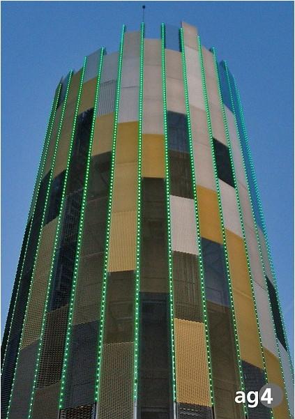 Barcelone- Balance Tower. Ruisanchez Arch. Lighting design AG4