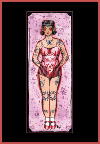 the devil tattooed © Peggy Sue Peggy Sue