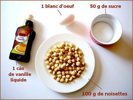 Amarettis noisette les_ingredeints