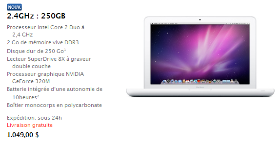 Apple : Un nouveau MacBook !