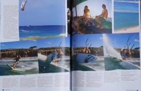 Mozambique dans le dernier Kiteworld magazine.