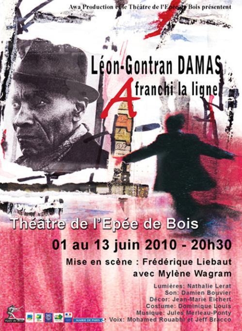 Léon-Gontran Damas a franchi la ligne