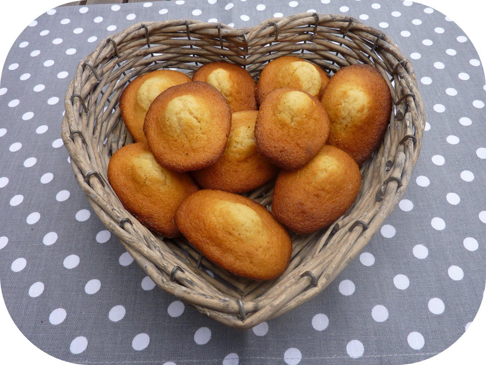 Madeleines pour mes petits amours...