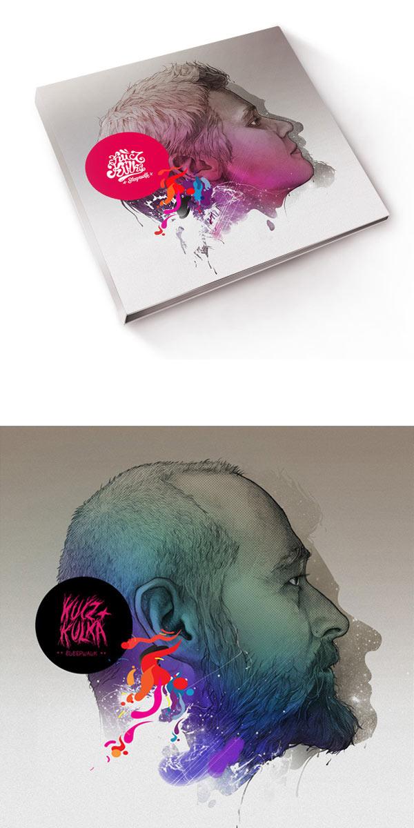 40 pochettes d'album graphiques et originales