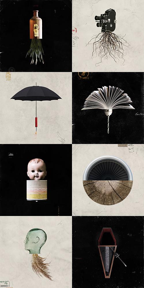 40 pochettes d'album graphiques et originales