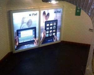 L’iPad fait sa pub à Paris V2