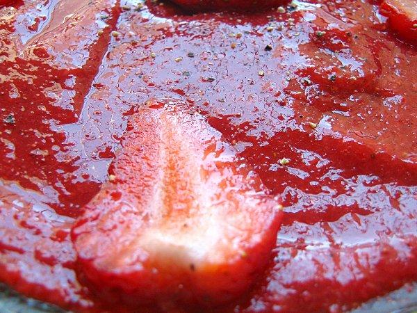 Soupe de Fraises au Sirop de Rose Soupe de Fraises au Sirop de Rose