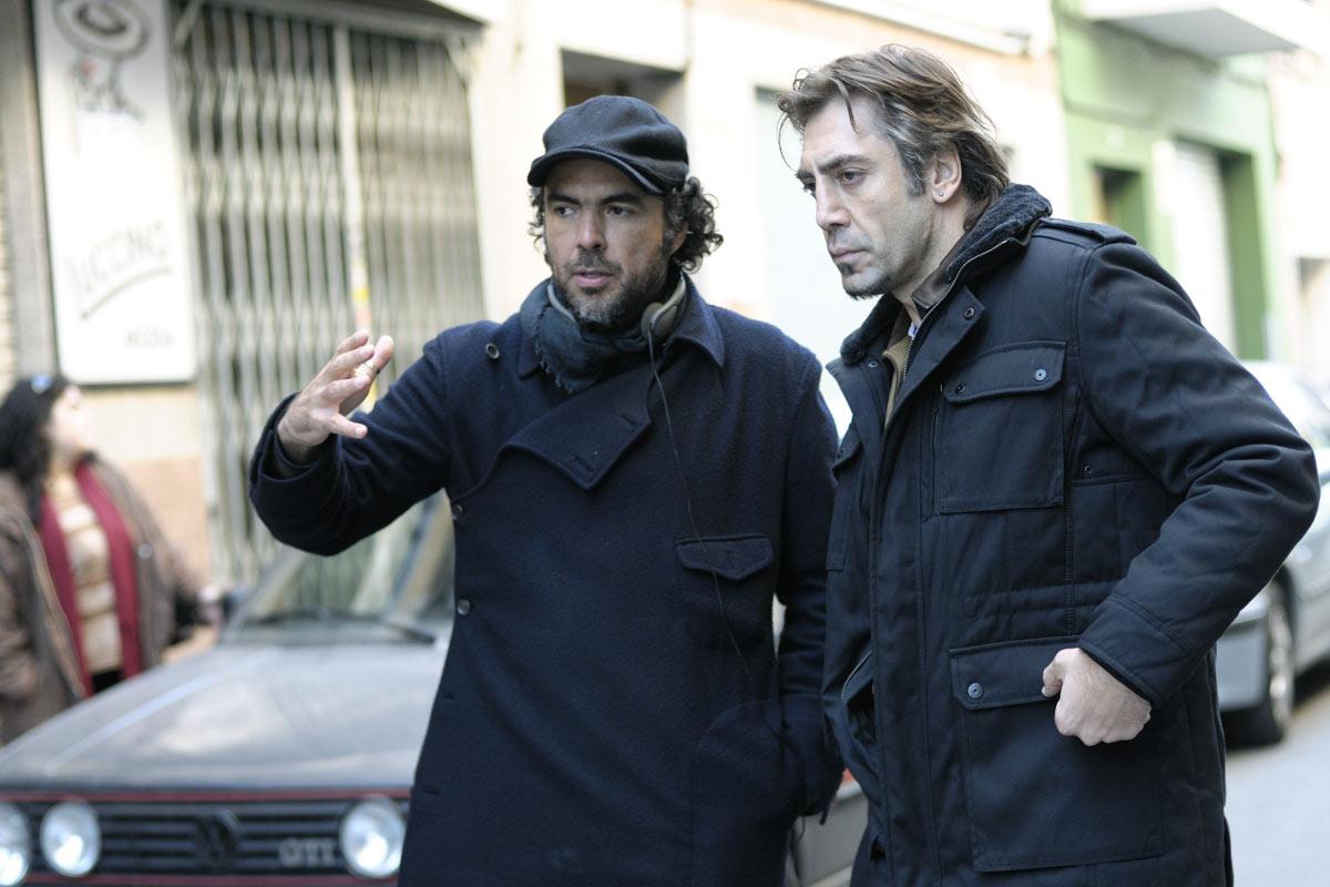 Alejandro González Inárritu et Javier Bardem. ARP Sélection