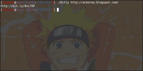Script bash pour raccourcir les liens avec Bit.ly Script bash pour raccourcir les liens avec Bit.ly