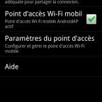prefs-wifi-tether Android 2.2 Froyo, impressions et visuels