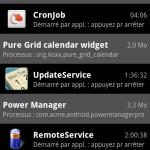 services Android 2.2 Froyo, impressions et visuels