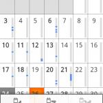 calendrier-2 Android 2.2 Froyo, impressions et visuels