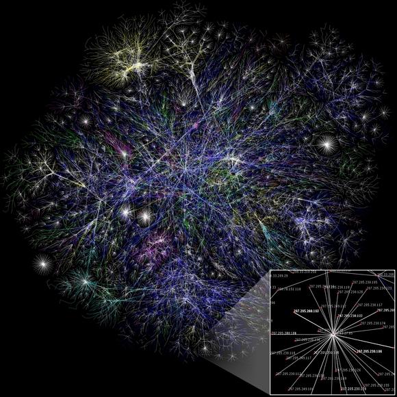 Internet_map_1024-small 9 cartes du réseau Internet