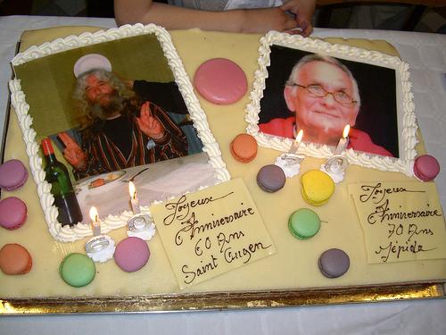 Gâteau d'anniversaire Bons baisers de Teloché