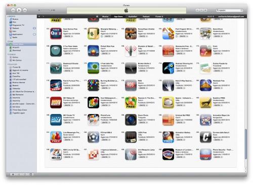 Le Top 200 des applications iPhone sur l’Appstore