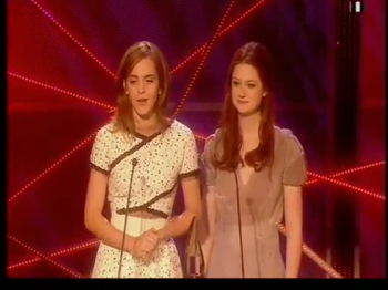 National Movie Awards 2010: Emma Watson, Daniel Radcliffe et Bonnie Wrigth