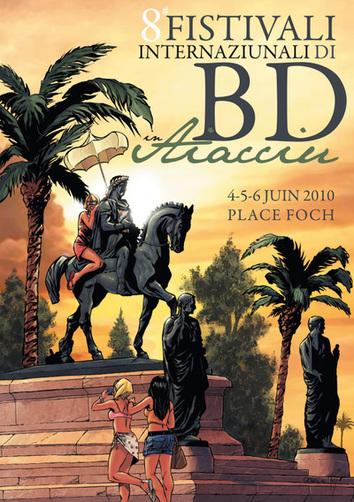 Festival de la BD d'Ajaccio du 4 au 6 juin prochain à Ajaccio.