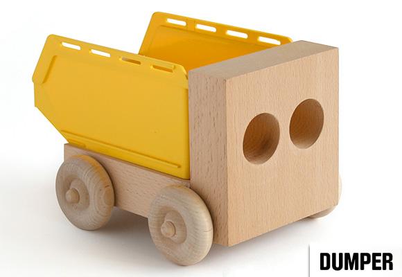 dumper SAM JOHNSON for THORSTEN VAN ELTEN // dumper in yellow