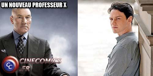 James McAvoy sera le Professeur Xavier dans X-Men: First Class professeur X - McAvoy