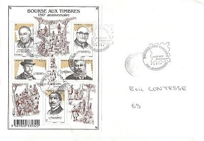 Bourse aux timbres et Deauville en France
