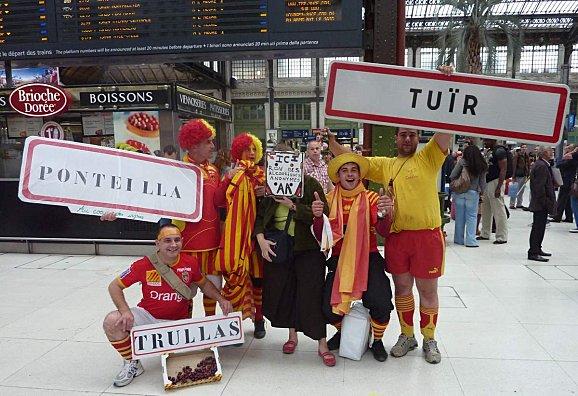 Un samedi Gare de Lyon - 1 Allez-Perpignan.JPG
