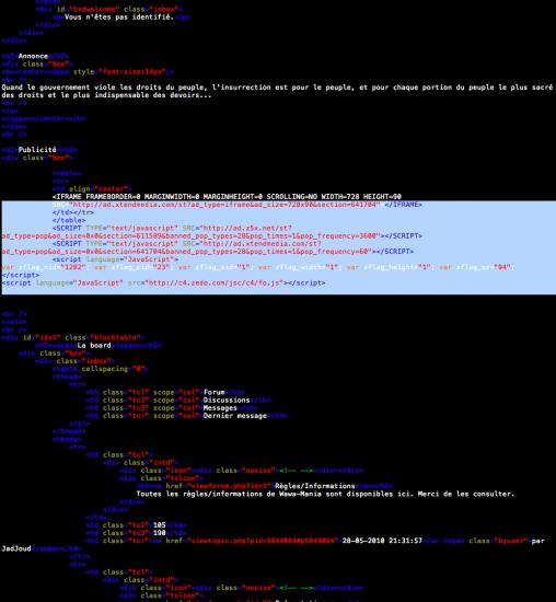 regiespub wawa Wawa-Mania est bien une organisation structurée de cyber délinquants