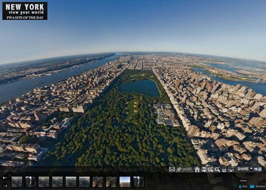 Central Park vu du ciel