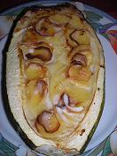 Spécialité Dauphinoise Gratin dauphinois dans une courge