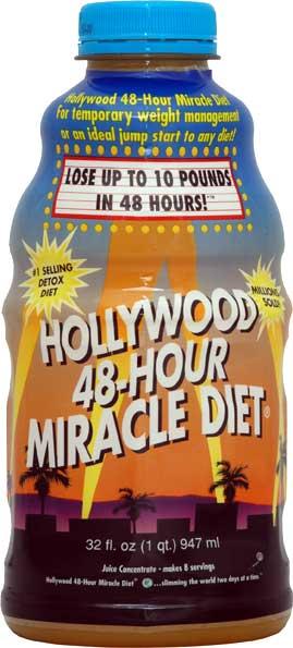 Le régime alimentaire de Hollywood-boisson diététique