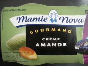 Crème Amande Mamie Nova
