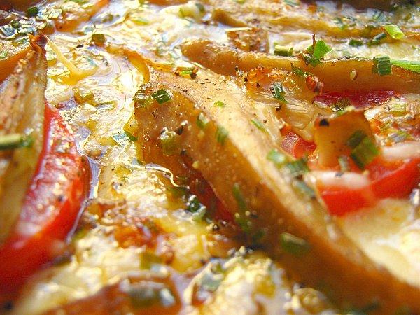 Tarte Fine Tomates & Parmesan aux Pleurotes Tarte Fine Tomates & Parmesan aux Pleurotes