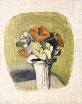 Giorgio Morandi - Peintre italien du 20ème siècle - Eléments de biographie et quelques oeuvres morandi-bouquet-1958.1275310876.jpg