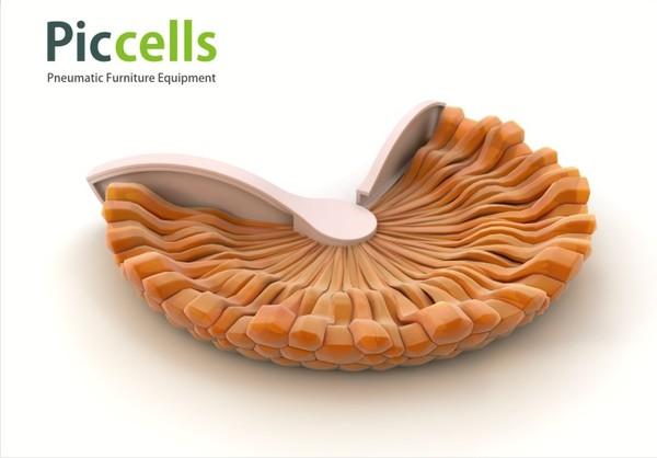 PicCells, un mobilier pneumatique d’Igor Lobanov PicCells, un mobilier pneumatique d'Igor Lobanov - 2