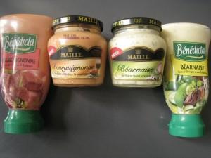 Comparatif: sauce Bénédicta vs sauce Maille