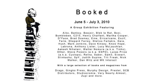 CARMICHAEL GALLERY PRESENTS BOOKED