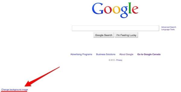 google page accueil 2 Personnalisez la page d’accueil de Google avec la photo de votre choix