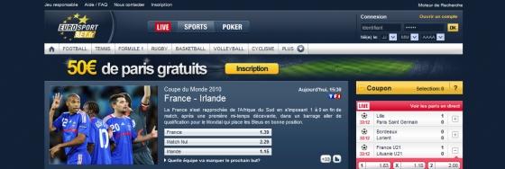 TF1 lance EurosportBET.fr, site de paris sportifs et poker en ligne TF1 lance EurosportBET.fr, site de paris sportifs et poker en ligne