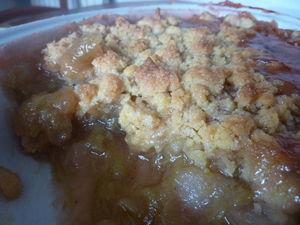 Crumble de rhubarbe P1000562