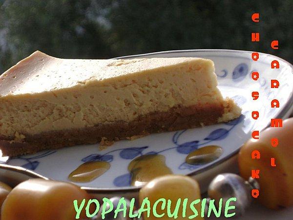 ET C'EST REPARTI POUR UN TOUR! CHEESECAKE AU CARAMEL... Diapositive1