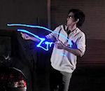 Light Warfare vidéo light painting warfare