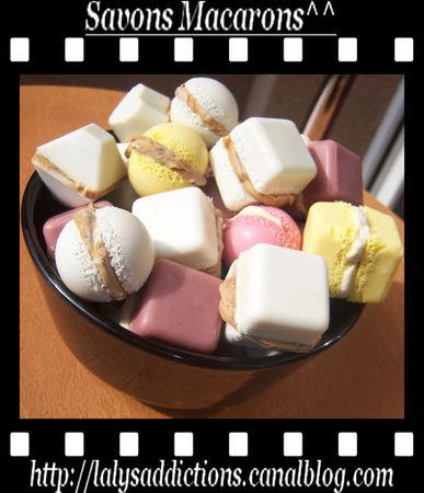 Des savons macarons^^ savons_Macarons