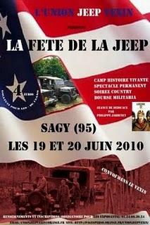 Philippe Jarbinet invité d’honneur de la fête de la Jeep de Sagy