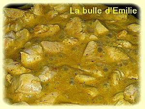 poulet curry 1